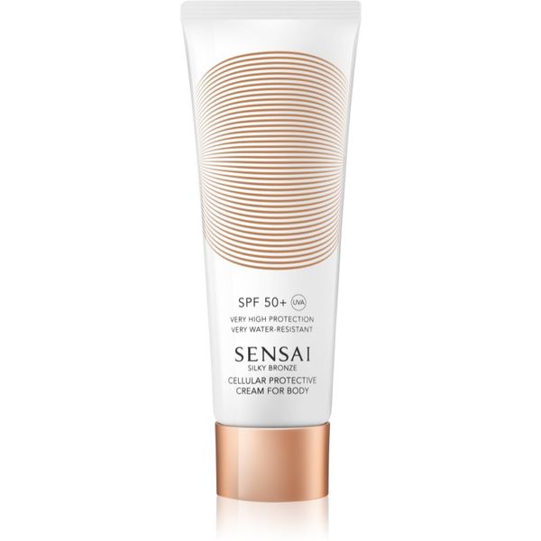 Sensai Sensai Silky Bronze Cellular Protective Cream For Body SPF 30 krema za sunčanje protiv starenja kože SPF 30 150 ml