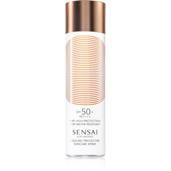 Sensai Sensai Silky Bronze Cooling Protective Suncare Spray sprej za zaštitu od sunčevog zračenja SPF 50+ PA ++++ 150 ml