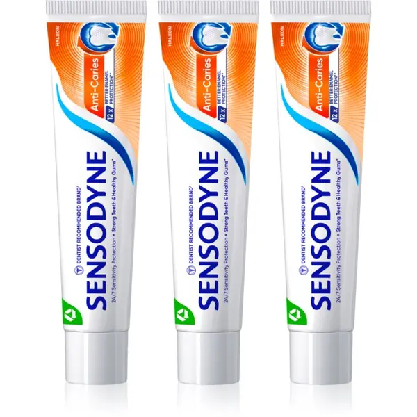 Sensodyne Sensodyne Anti Caries Anti Carries pasta za zube protiv zubnog karijesa 3x75 ml