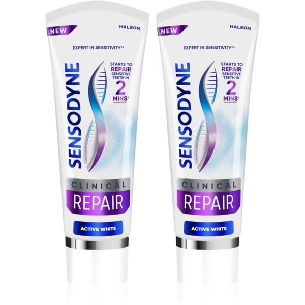 Sensodyne Sensodyne Clinical Repair Active White pasta za zube 2x75 ml