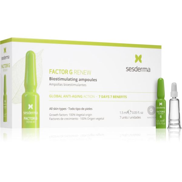 Sesderma Sesderma Factor G Renew revitalizirajući serum za pomlađivanje lica 7x1,5 ml