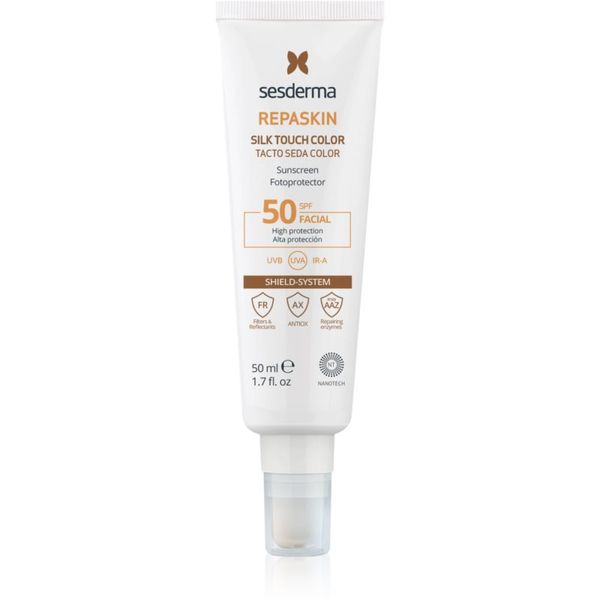 Sesderma Sesderma Repaskin Silk Touch matirajuća krema za sunčanje za lice SPF 50 50 ml