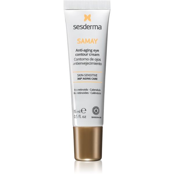 Sesderma Sesderma Samay Anti-Aging Eye Contour Cream anti-age krema za područje oko očiju za redukciju oticanja i crnih krugova 15 ml