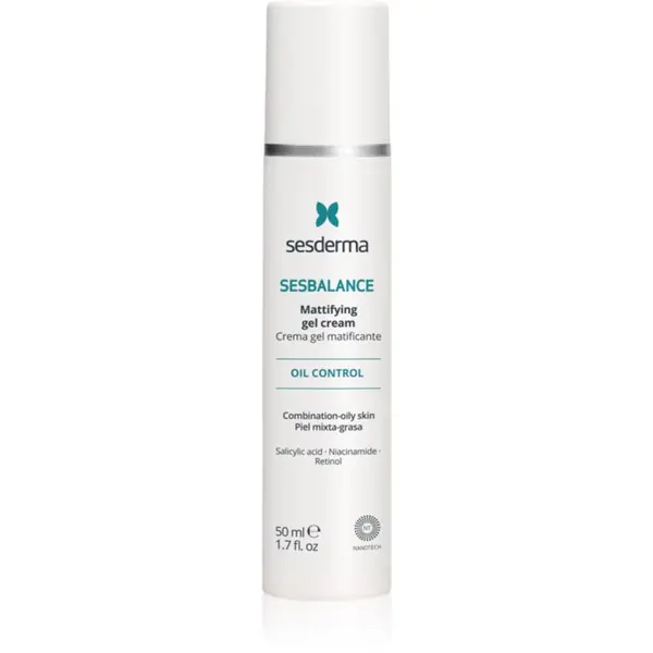 Sesderma Sesderma Sesbalance Mattifying Gel-Cream matirajući gel krema sa salicilnom kiselinom 50 ml
