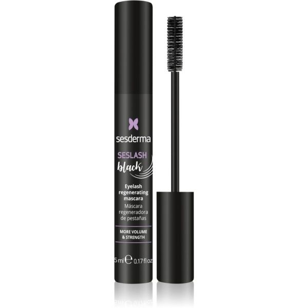 Sesderma Sesderma Seslash maskara za produljenje i regeneraciju trepavica s keratinom nijansa black 5 ml