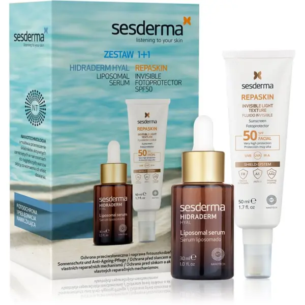 Sesderma Sesderma Set Hidraderm Hyal + Repaskin poklon set 2 kom