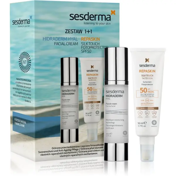Sesderma Sesderma Set Hidraderm Hyal+ Repaskin poklon set za suho i osjetljivo lice