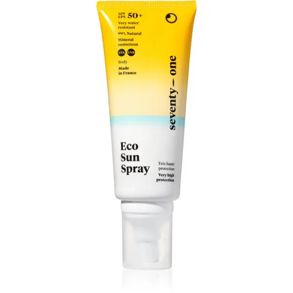 SeventyOne SeventyOne Eco Sun Spray SPF50+ sprej za sunčanje s visokom UV zaštitom SPF 50+ 100 ml