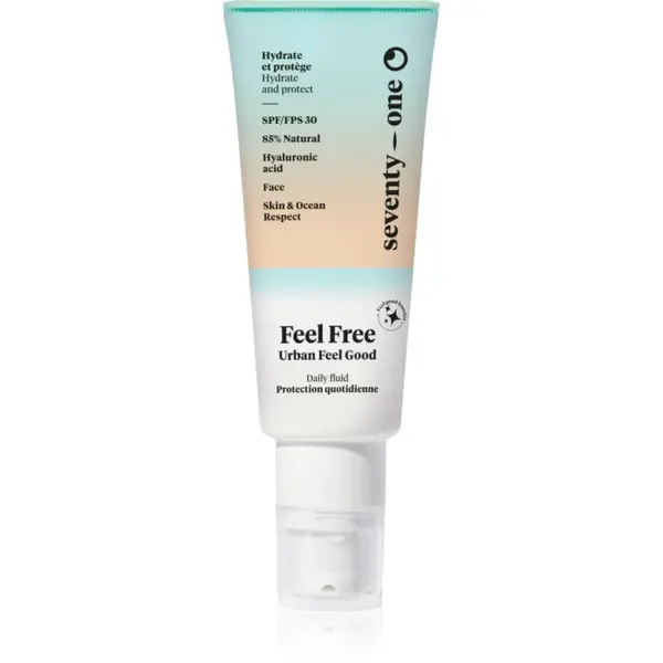 SeventyOne SeventyOne Feel Free SPF30 krema za sunčanje protiv starenja kože lica s hidratantnim učinkom SPF 30 40 ml