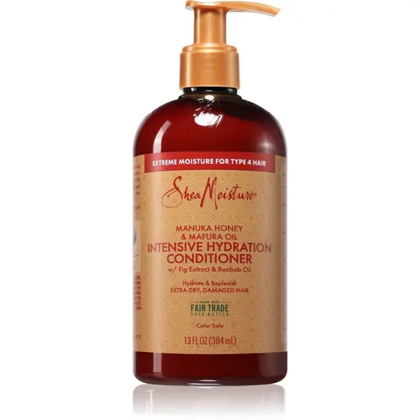 Shea Moisture Shea Moisture Manuka Honey & Mafura Oil hidratantni regenerator za suhu i oštećenu kosu 384 ml