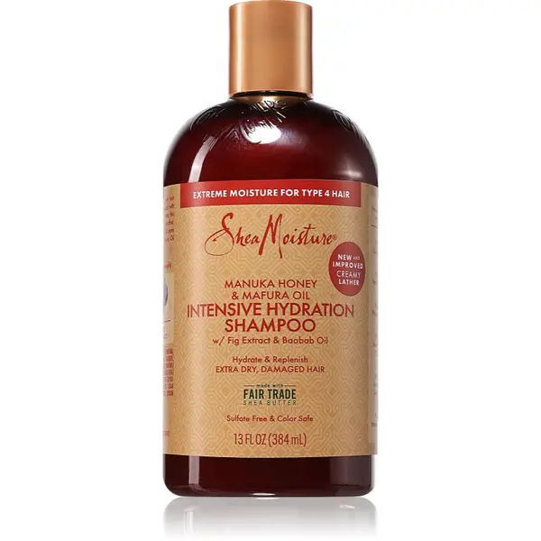 Shea Moisture Shea Moisture Manuka Honey & Mafura Oil šampon za intenzivnu hidrataciju za suhu i oštećenu kosu 384 ml