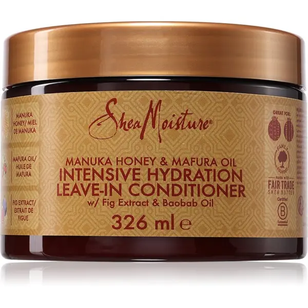 Shea Moisture Shea Moisture Manuka Honey & Yogurt Leave-In Conditioner regenerator bez ispiranja za oštećenu kosu 326 ml