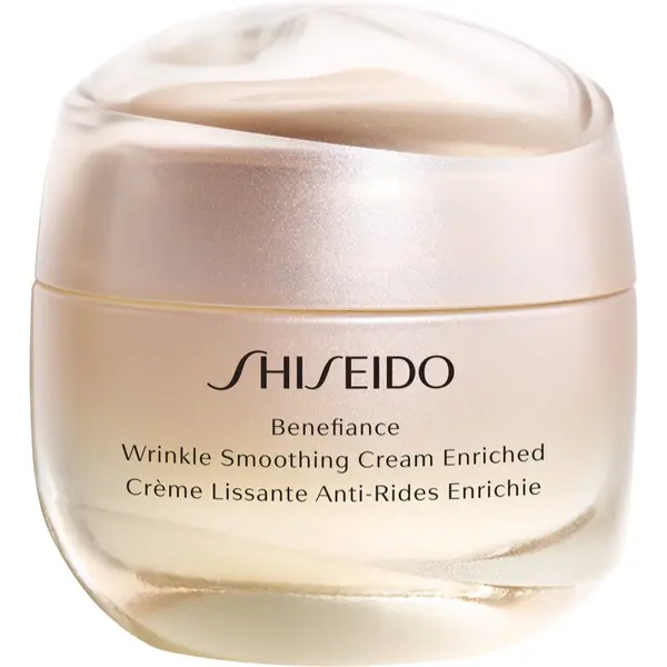 Shiseido Shiseido Benefiance Wrinkle Smoothing Cream Enriched dnevna i noćna krema protiv bora za suho lice 50 ml