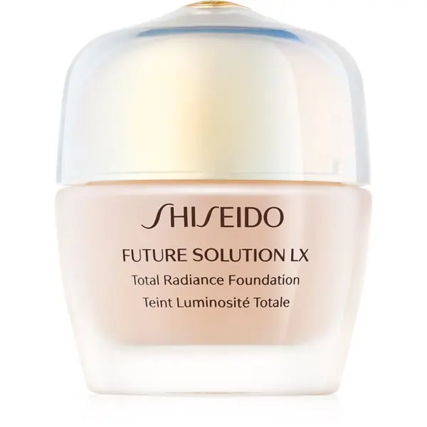 Shiseido Shiseido Future Solution LX Total Radiance Foundation pomlađujući puder SPF 15 nijansa Rose 4/ Rosé 4 30 ml