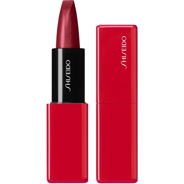 Shiseido Shiseido Makeup Technosatin gel lipstick satenasti ruž za usne nijansa 411 Scarlet Cluster 4 g