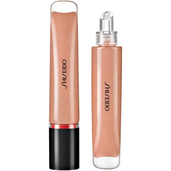 Shiseido Shiseido Shimmer GelGloss svjetlucavo sjajilo za usne s hidratantnim učinkom nijansa 03 Kurumi Beige 9 ml