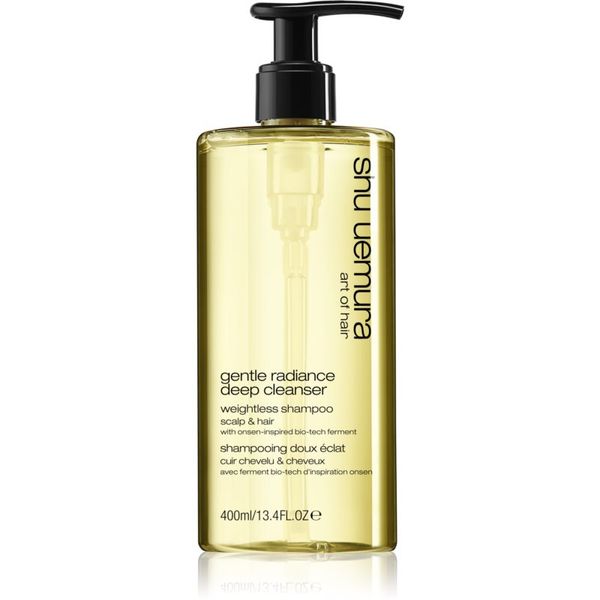 Shu Uemura Shu Uemura Deep Cleanser Gentle Radiance nježni šampon za čišćenje za zdravu i lijepu kosu 400 ml