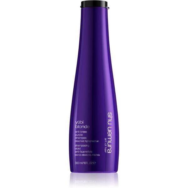 Shu Uemura Shu Uemura Yūbi Blonde ljubičasti šampon neutralizirajući žuti tonovi 300 ml