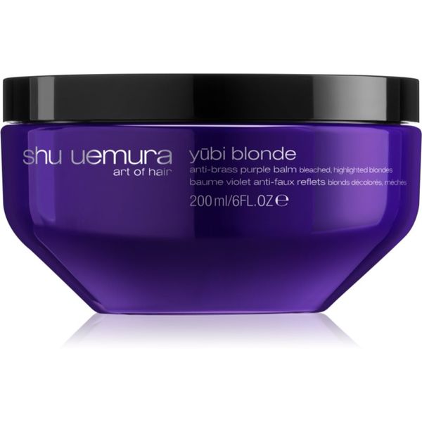 Shu Uemura Shu Uemura Yūbi Blonde maska neutralizirajući žuti tonovi 200 ml