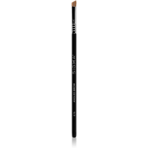 Sigma Beauty Sigma Beauty Brow E75 Angled Brow Brush kosi kist za obrve 1 kom