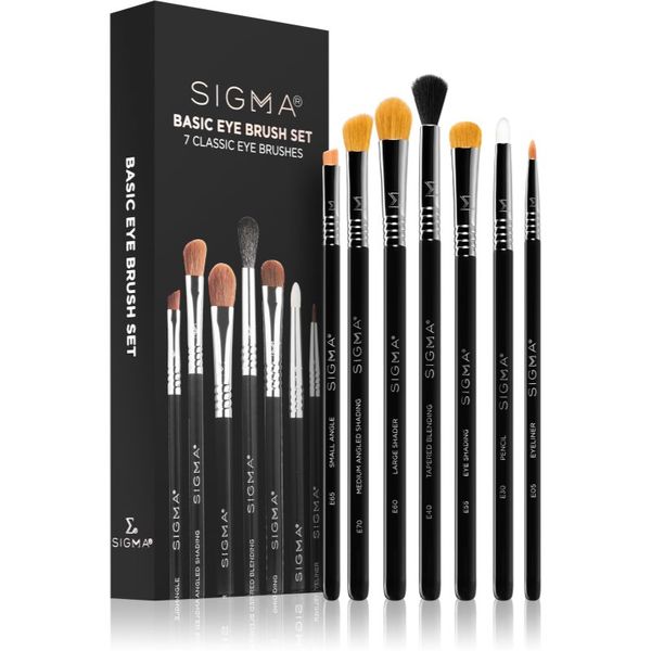 Sigma Beauty Sigma Beauty Brush Set Basic Eye set kistova (za oči)