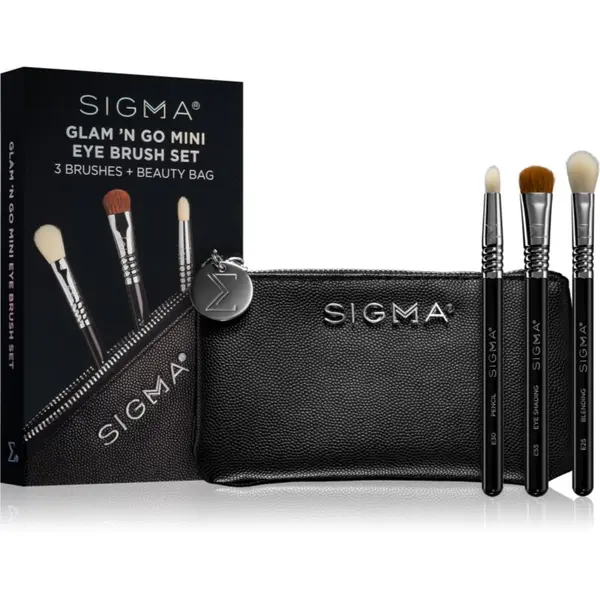 Sigma Beauty Sigma Beauty Brush Set Glam N Go Set kistova s torbicom