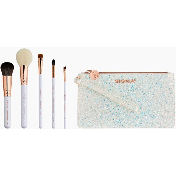 Sigma Beauty Sigma Beauty Brush Set Holiday Glam putni set kistova s torbicom