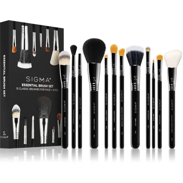 Sigma Beauty Sigma Beauty Essential set kistova za lice i oči