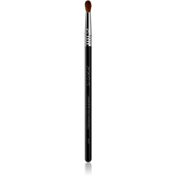 Sigma Beauty Sigma Beauty Eyes E42 Precision Firm Blender™ Brush kist za točno nanošenje sjenila za oči 1 kom