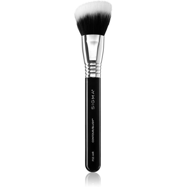 Sigma Beauty Sigma Beauty Face F53 Air Contour/Blush™ Brush kist za rumenilo i bronzer 1 kom