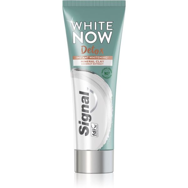 Signal Signal White Now Detox Coconut pasta za izbjeljivanje zuba 75 ml