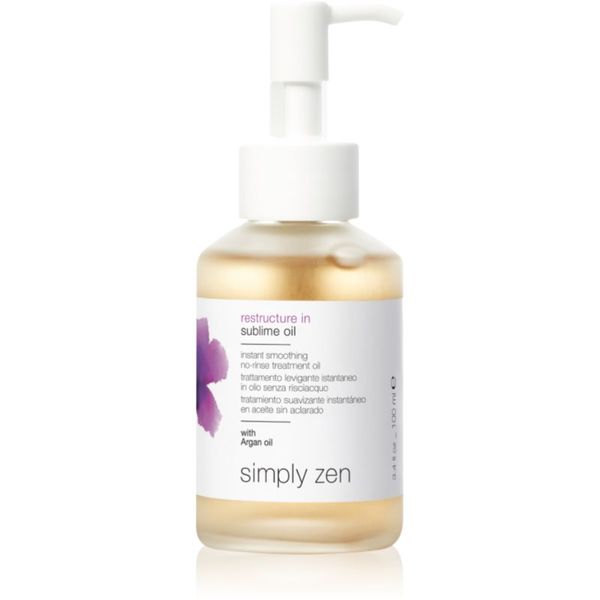Simply Zen Simply Zen Restructure In ulje za zaglađivanje za suhu i oštećenu kosu 100 ml