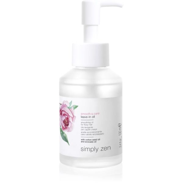 Simply Zen Simply Zen Smooth & Care Leave-in Oil ulje za zaglađivanje anti-frizzy 100 ml