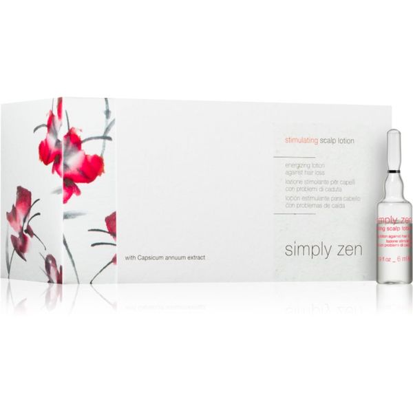 Simply Zen Simply Zen Stimulating Scalp Lotion mlijeko za kosu protiv gubitka kose 8x6 ml