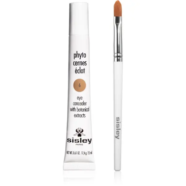 Sisley Sisley Phyto - Cernes Eclat korektor protiv tamnih krugova ispod očiju s kistom nijansa N°6 15 ml