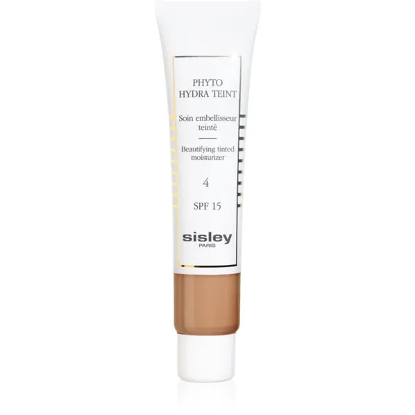 Sisley Sisley Phyto-Hydra Teint tonirajuća hidratantna krema s posvjetljujućim učinkom SPF 15 nijansa 4 Tan 40 ml