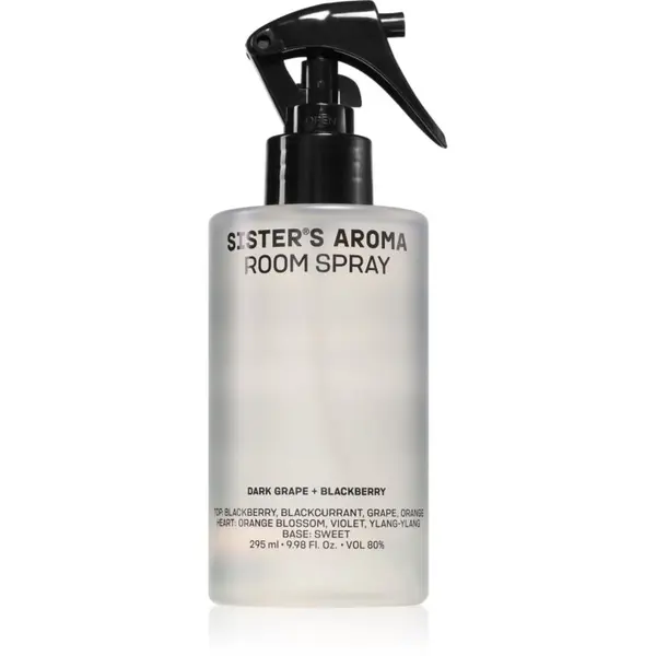 Sister's Aroma Sister's Aroma Dark Grape + Blackberry sprej za dom 295 ml