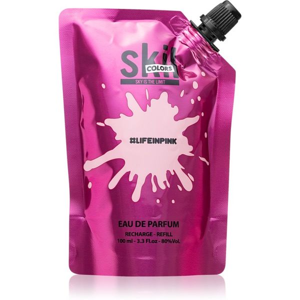 Skil Skil Colors Life in Pink parfemska voda zamjensko punjenje za žene 100 ml