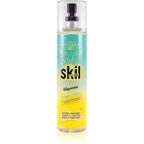 Skil Skil Feel Good Happiness osvježavajuća magla za kosu i tijelo za žene 250 ml
