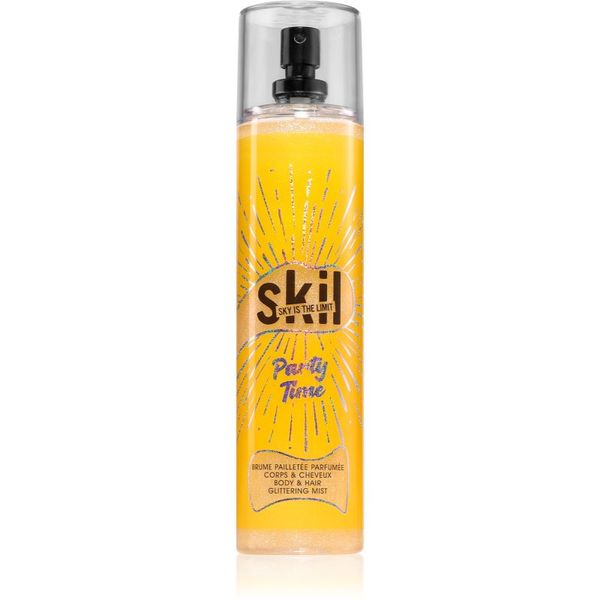 Skil Skil Night Call Party Time sprej za tijelo i kosu sa šljokicama 250 ml