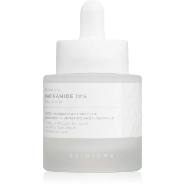 SKIN1004 SKIN1004 Lab In Nature Niacinamide 10% Boosting Shot Ampoule regenerirajući serum za posvjetljivanje s hidratantnim učinkom 30 ml