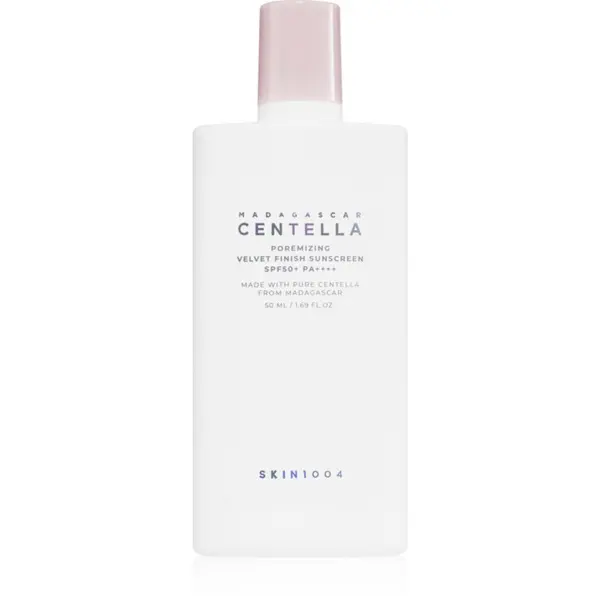 SKIN1004 SKIN1004 Madagascar Centella Poremizing Velvet Finish Sunscreen krema za sunčanje za lice za masnu kožu SPF 50+ 50 ml