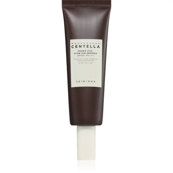 SKIN1004 SKIN1004 Madagascar Centella Probio-Cica Glow Sun Ampoule zaštitni serum za obnavljanje kožne barijere SPF 50+ 50 ml