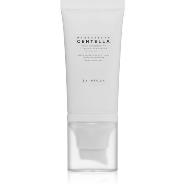 SKIN1004 SKIN1004 Madagascar Centella Tone Brightening Tone-Up Sunscreen zaštitna tonirana fluid za lice za sjaj lica SPF 50+ 50 ml