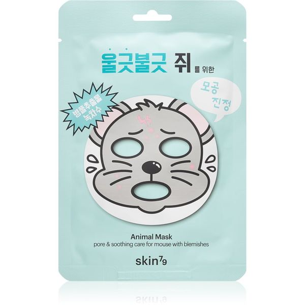 Skin79 Skin79 Animal For Mouse With Blemishes Sheet maska za problematično lice, akne 23 g