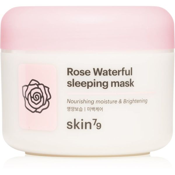 Skin79 Skin79 Rose Waterfull noćna hidratantna maska s ružinom vodicom 100 ml