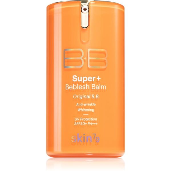 Skin79 Skin79 Super+ Beblesh Balm BB krema protiv nepravilnosti na licu SPF 50+ nijansa Vital Orange 40 ml