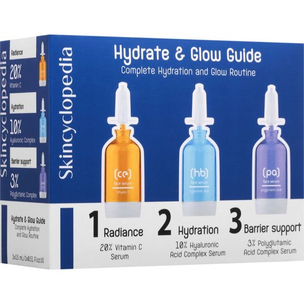 Skincyclopedia Skincyclopedia Hydrate & Glow Guide set za intenzivnu hidrataciju