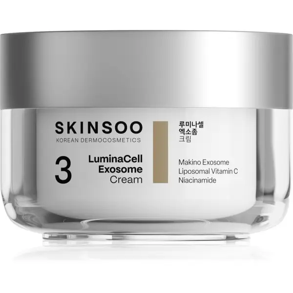SKINSOO SKINSOO LuminaCell Exosome Cream posvjetljujuća krema za lice 50 ml
