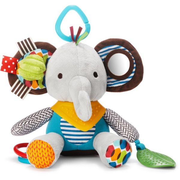 Skip Hop Skip Hop Bandana Buddies Elephant aktivna igračka s grickalicom za djecu od rođenja 1 kom